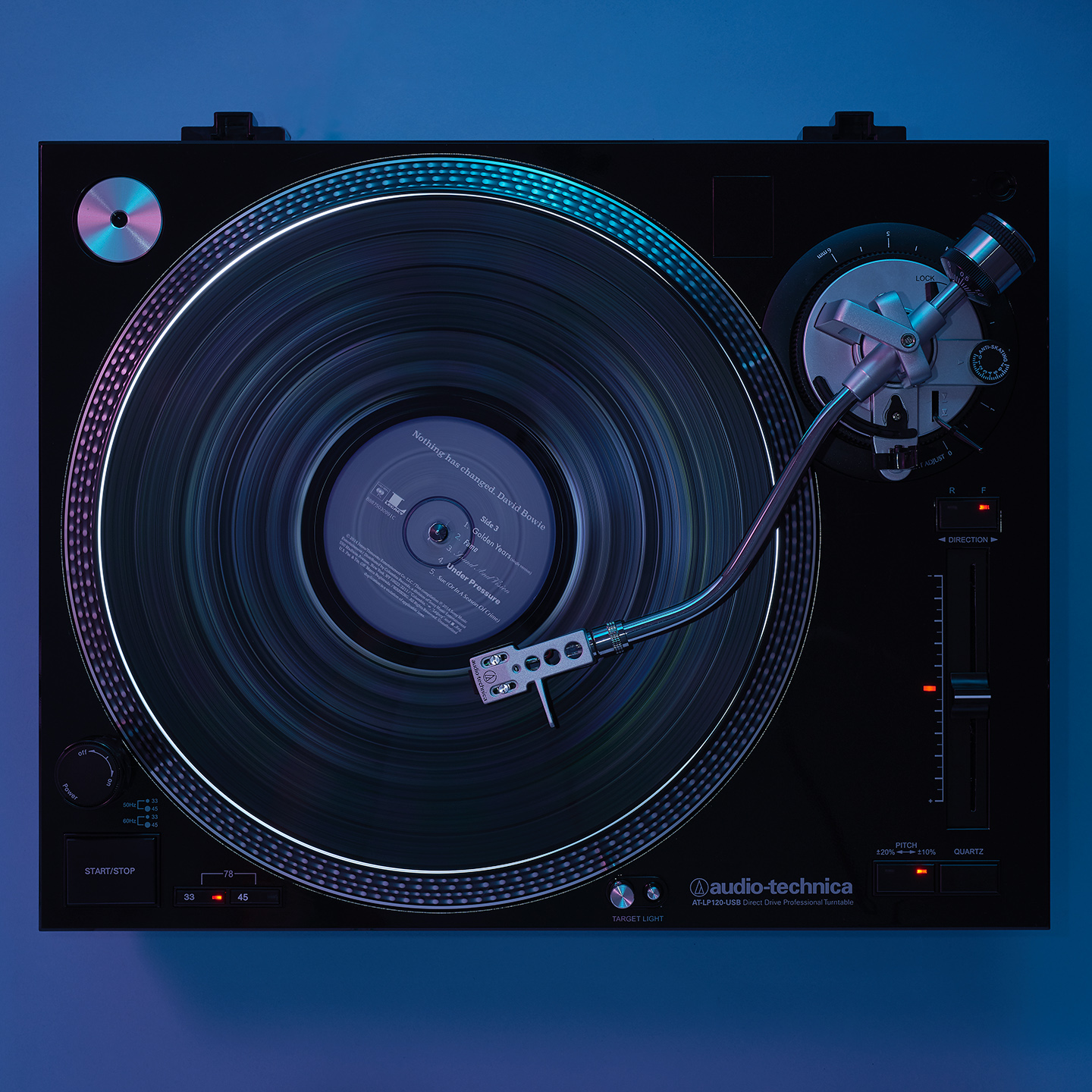 Audio Technica Turntable LP180 by Matthew Roharik Los Angeles Still Life and Product Photographer 