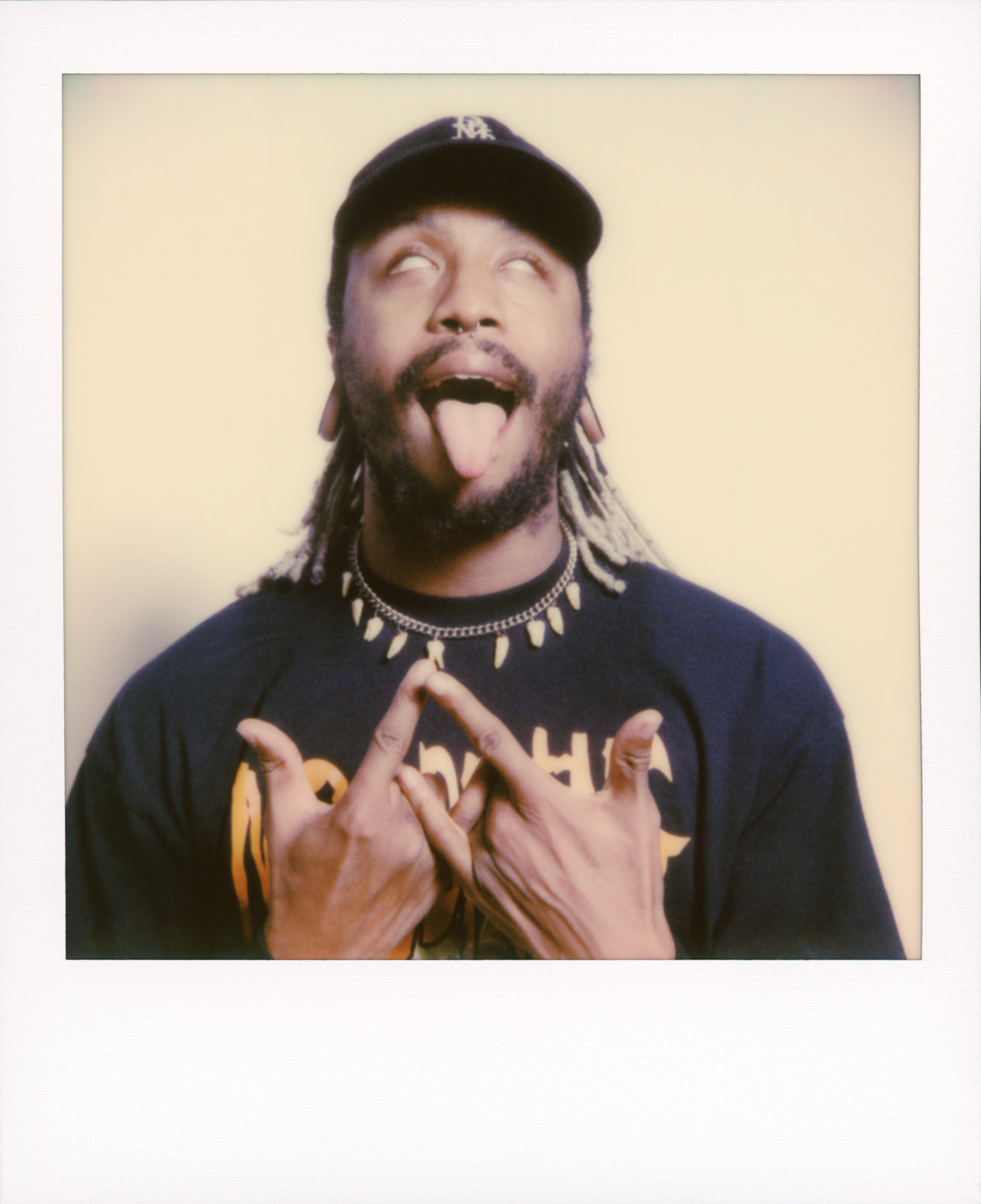 DJ Sweetooth Shot with Polaroid SX-70 on 600 Film