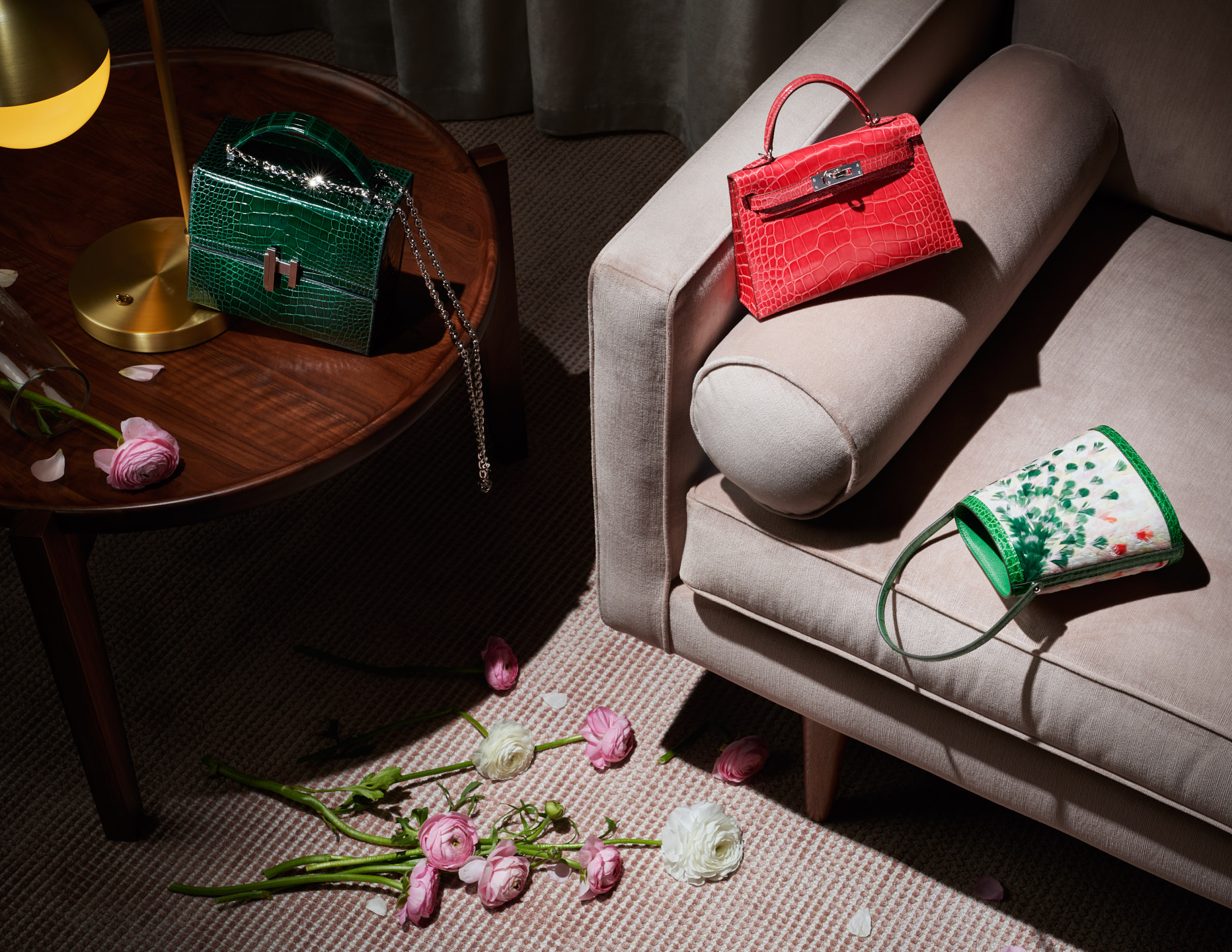 Hermes Grouping by Matthew Roharik Luxury Product Photographer Los Angeles