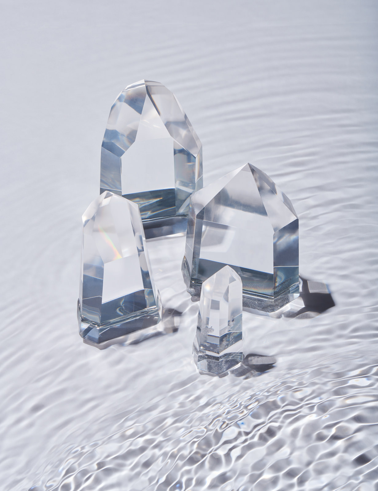 Optical Quartz Crystal Points 